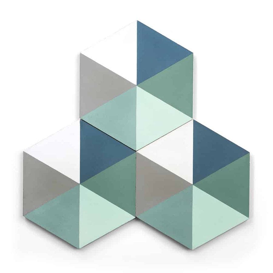 Umbra Blue + Green Hex - Product page image carousel 1